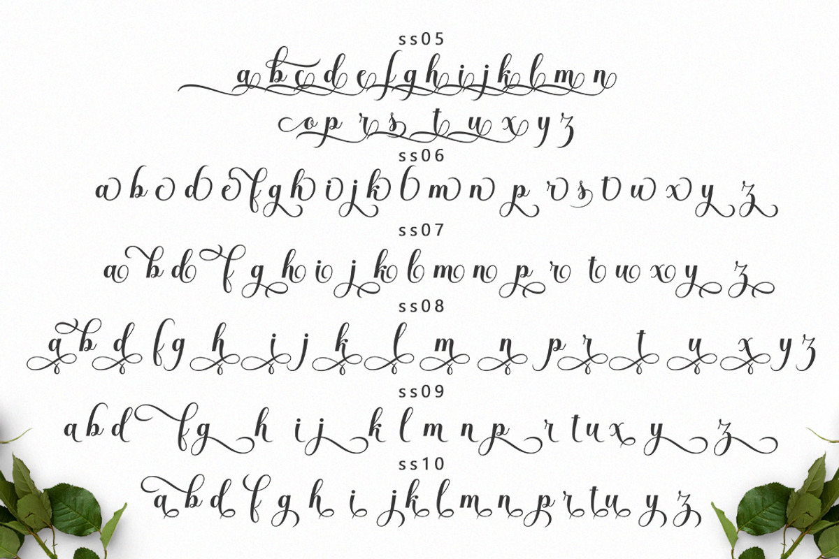 Maryland Script, a Script Font by Strong.co (Photo 9 of 9)