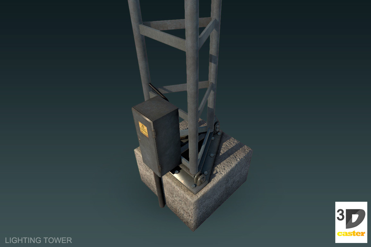 Lighting Tower, an Object 3D Model by 3DCaster (Photo 3 of 6)