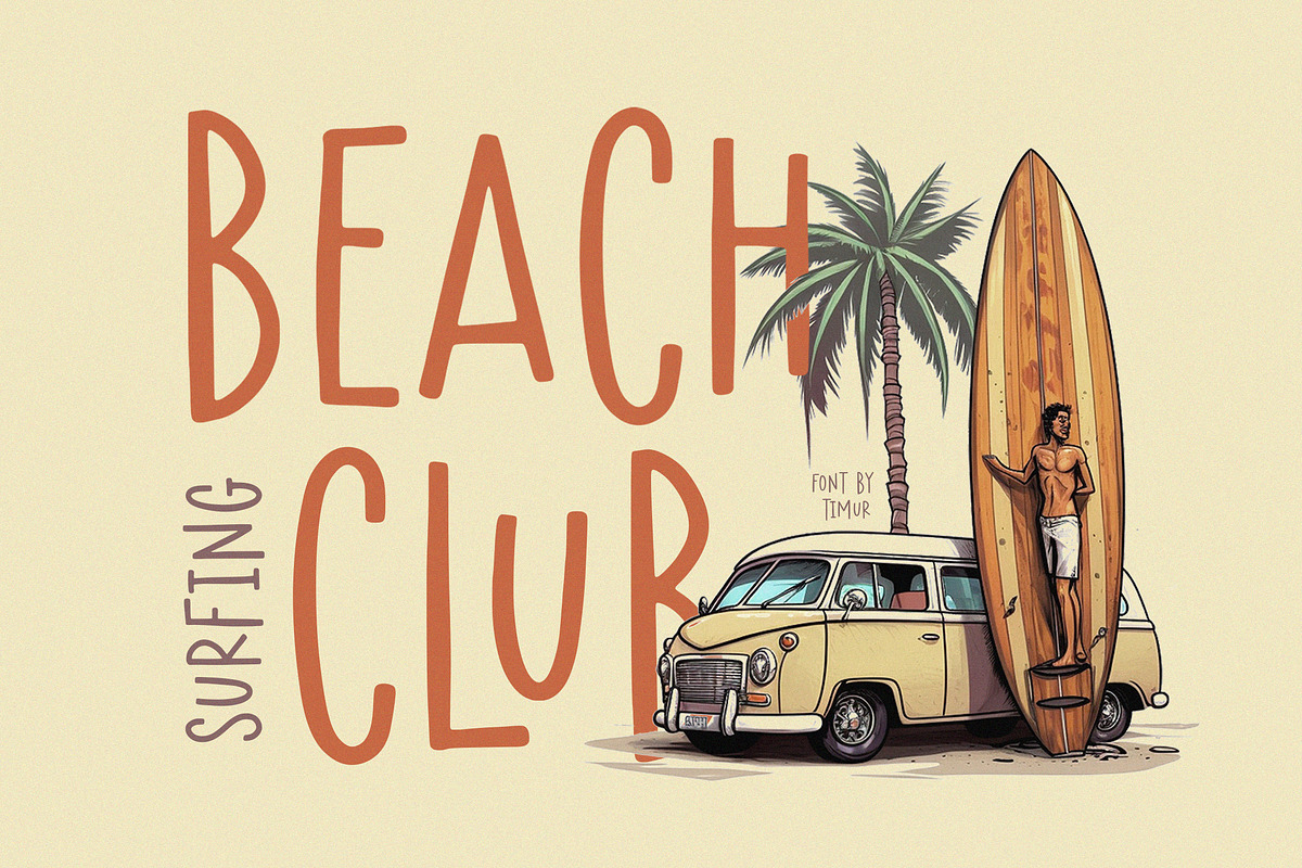 Fortune Brother - Quirky Handwritten, a Handwritten Font by Timurtype (Photo 3 of 7)