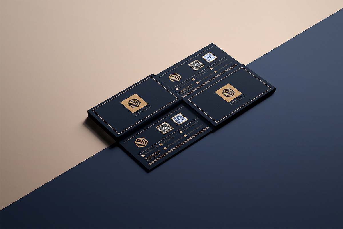 Elegant Business Card, a Business Card Template by Nikolozgraphic (Photo 4 of 5)