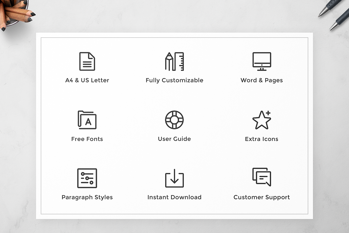 Resume Template Veronica, a Resume Template by Olympia Resume (Photo 3 of 3)