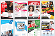 New-150 Multipurpose Flyers Bundle, a Flyer Template by AfzaalGraphics (Thumbnail 30 of 35)