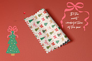 Christmas bows patterns, a Pattern Graphic by Tani Kuzminka (Thumbnail 10 of 17)