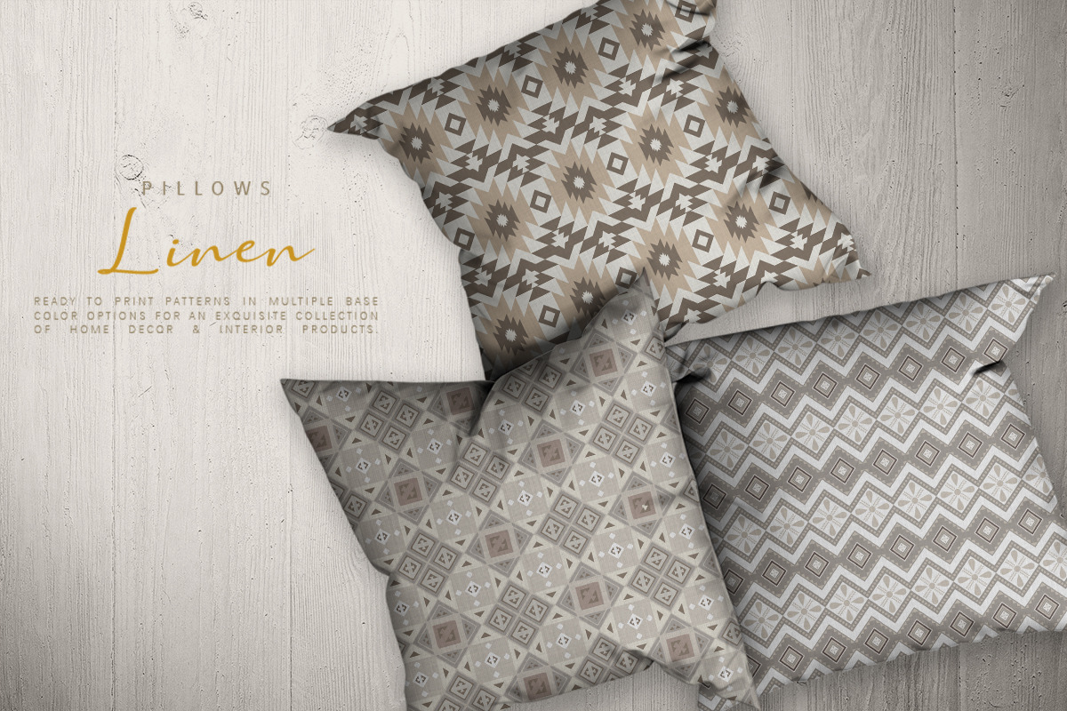 Earthy Aztec Vector Pattern Set, a Pattern Graphic by Jennadesigns (Photo 7 of 15)