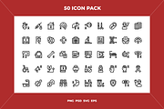 Oncology icons, an Outline Icon by Wencory (Thumbnail 1 of 2)