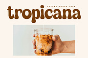 Mintage Twentys Retro Display Font, a Serif Font by Letterena Studios (Thumbnail 3 of 15)