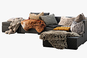 Brown Jordan 4M outdoor wicker sofa, a Furniture 3D Model by 3dmitruk (Thumbnail 11 of 27)
