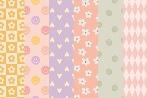 Brianna Retro Seamless Patterns