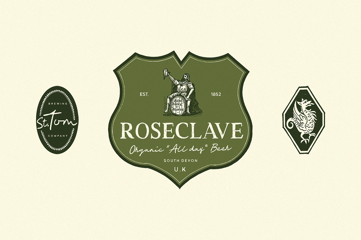 Rustic - 13 Handcrafted Fonts, a Handwritten Font by Tom Chalky (Photo 6 of 10)