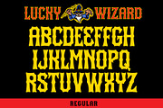 Lucky Wizard typeface, a Font by MightySHORT (Thumbnail 2 of 5)