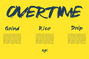 Ink Yugo - Brush Ink Raw Display, a Handwritten Font by ArtiXLabs (Thumbnail 4 of 9)
