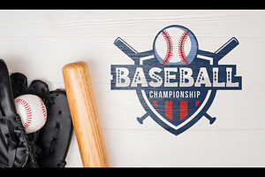 Baseball Slab Outline Font