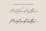 Andreas Signature, a Script Font by Letterhend Studio (Thumbnail 8 of 11)