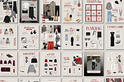 LTK Canva templates Red, a Social Media Template by Studio Suvelle (Thumbnail 2 of 7)