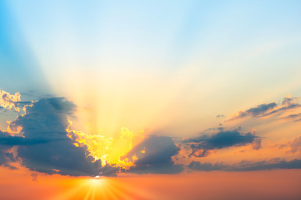 Sunset sky dramatic sunset clouds, a Nature Photo by Vapi