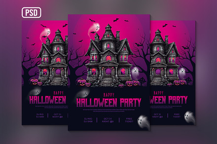 Halloween Party Flyer