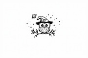 Halloween Illustration Coloring bund, an Illustration by Artivon (Thumbnail 16 of 26)