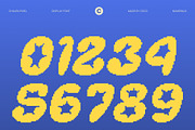 Chalen Pixel, a Sans Serif Font by Craft Supply Co. (Thumbnail 3 of 8)