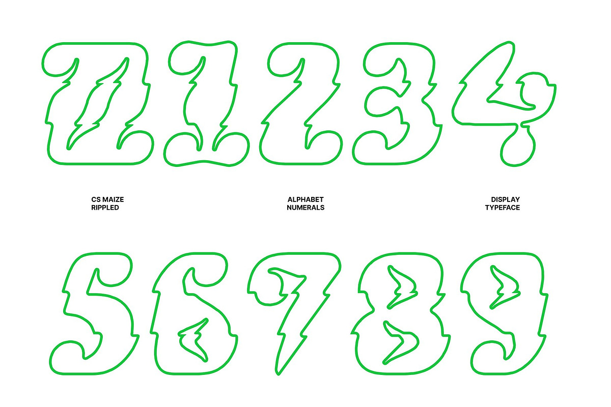 CS Maize Rippled, a Serif Font by Craft Supply Co. (Photo 4 of 8)