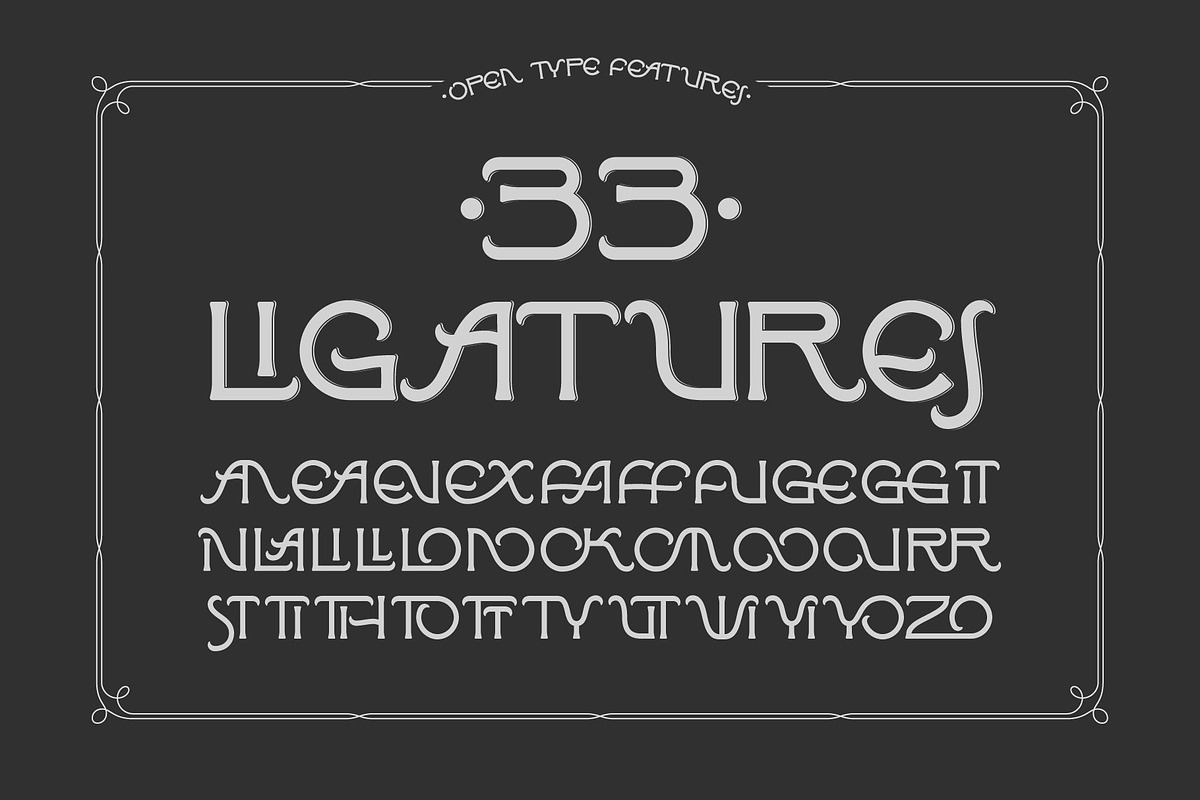 Affair Typeface & Graphics preview 3