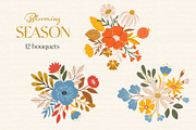 Blooming Season. Flowers & Patterns, a Decorative Illustration by EltaMaxArt (Thumbnail 4 of 14)