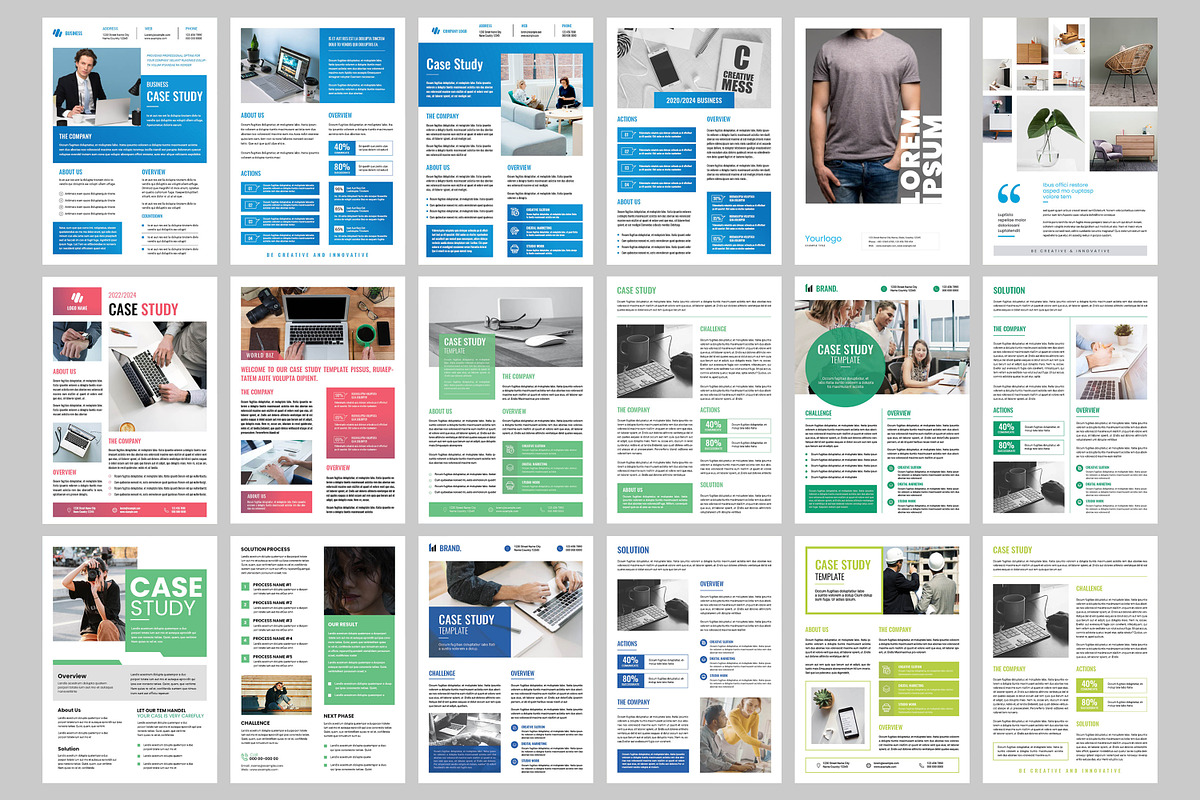Corporate Business Flyers Bundle, a Flyer Template by evgenystudio (Photo 12 of 27)