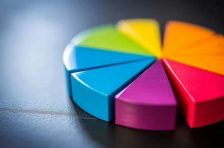 A multicolored piece of paper is see, a Photo by Iftikhar Alam