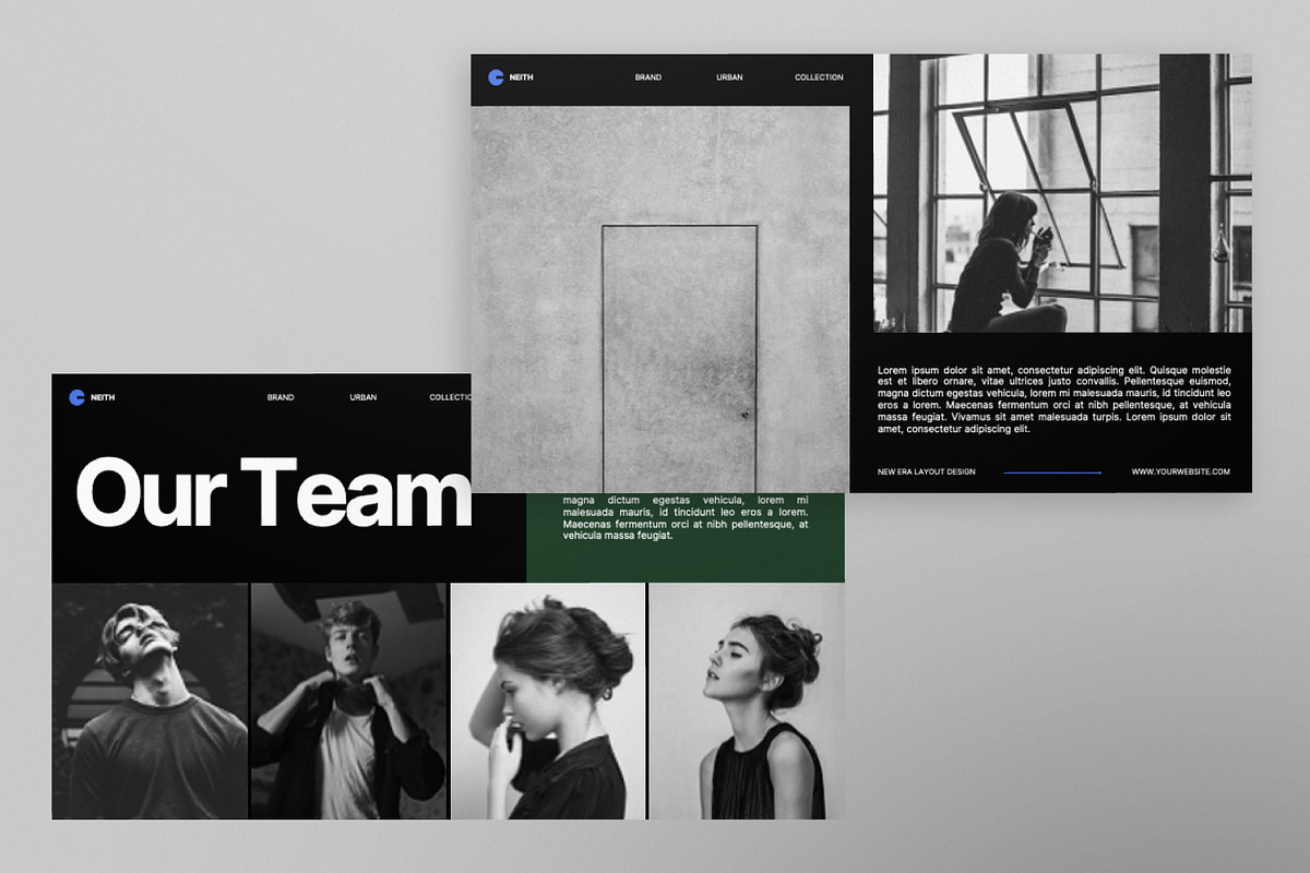 NEITH Urban Google Slide Template preview 2
