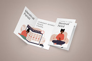 Menstrual Period african woman, an Illustration by KeronnArt (Thumbnail 4 of 7)