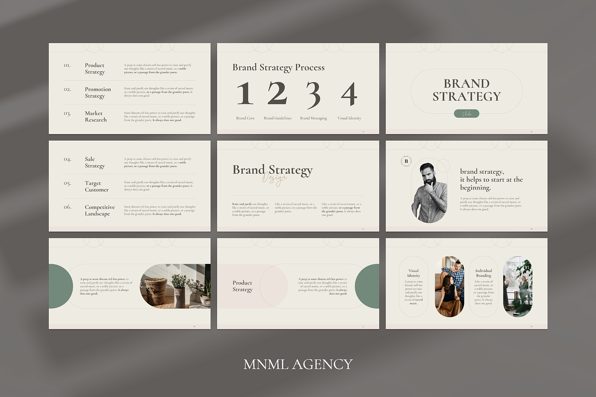 Multipurpose Presentation Template, a Presentation Template by MNML Agency (Photo 9 of 29)