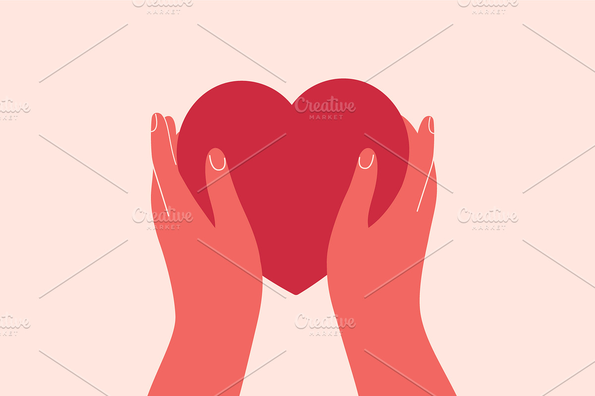 Give Love and Kindness!, a Healthcare Illustration by Mary Long (Photo 2 of 3)