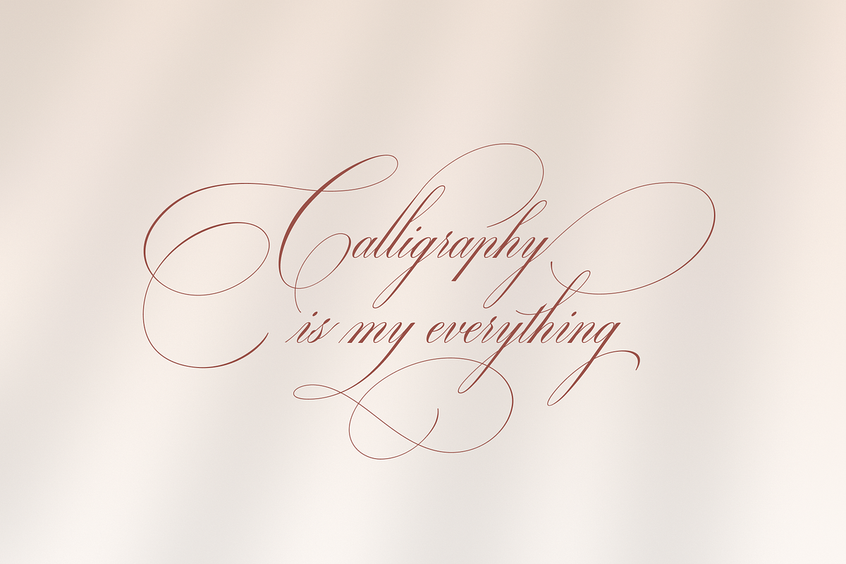 Ecatherina - legendary script, a Script Font by Blessed Print (Photo 25 of 42)