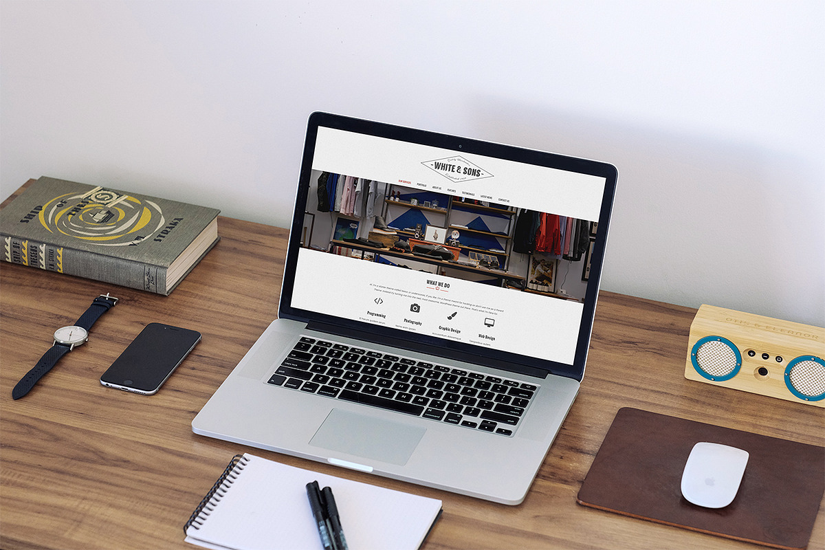 Tessa - Wordpress theme, a WordPress Template by NiteoThemes (Photo 4 of 6)