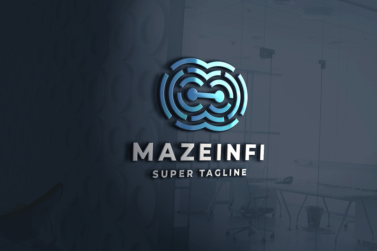 Infinity Abstract Network Logo, a Branding & Logo Template by Design_Planet (Photo 2 of 2)