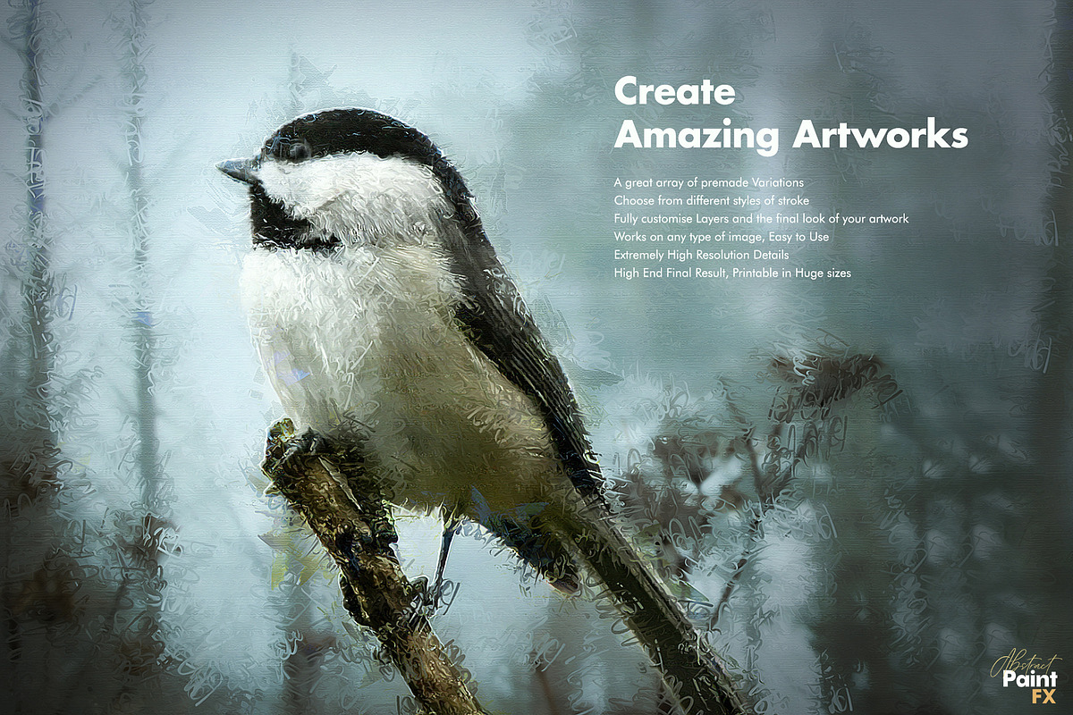 Abstract Paint FX - Photoshop Plugin, a Plug-in Add-On by Giallo (Photo 7 of 26)