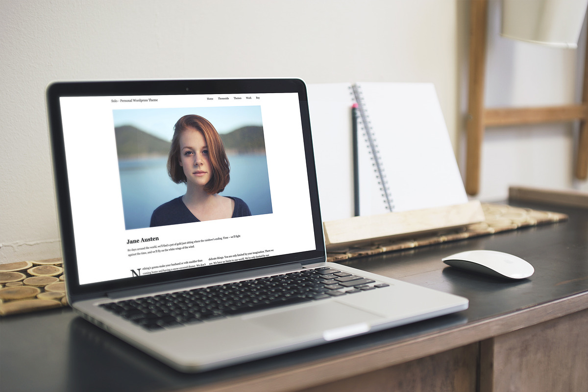 Solo - Personal Wordpress Theme, a WordPress Template by Themeside (Photo 2 of 3)