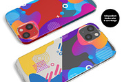 Phone 13 Clear Case Mock-up, an iPhone Mockup by Colatudo Store (Thumbnail 8 of 8)