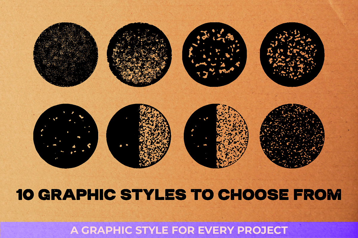 INKED Graphic Style & Text Effect, a Texture Graphic by Salty Sweet Creative (Photo 2 of 7)