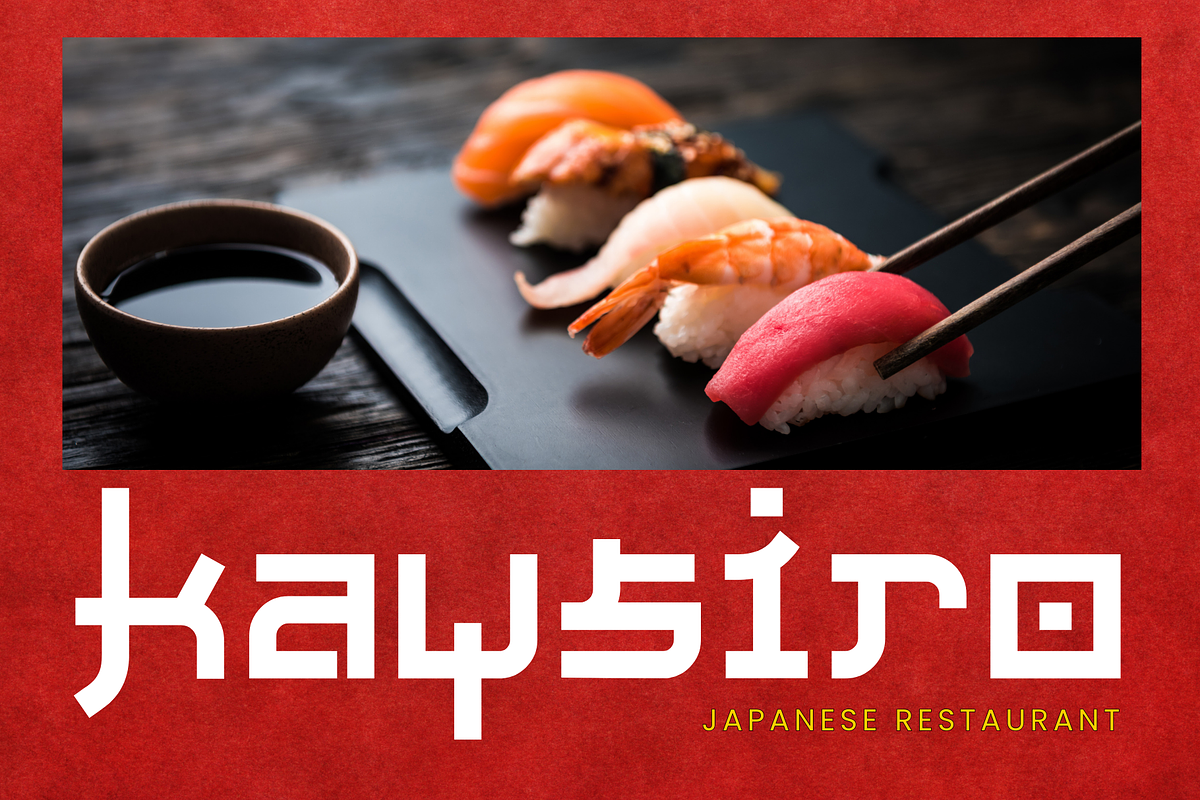 Japan Daisuki - Japanese Font Style, a Sans Serif Font by Sronstudio (Photo 6 of 12)