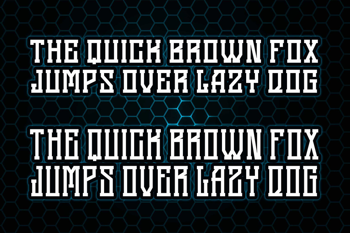 Black Squad Esport Font, a Font by Blankids Studio (Photo 6 of 7)