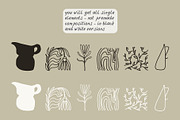 224 POTTERY CLIPART - HAND DRAWN, an Object Illustration by JuDesign (Thumbnail 16 of 25)