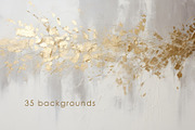 Heart of Gold - 35 Backgrounds Pack, a Background Graphic by andromida (Thumbnail 3 of 5)