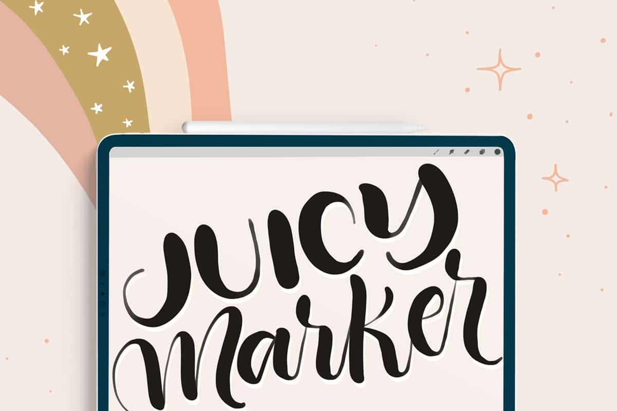 Joyful Procreate Brush Calligraphy, a Brush Add-On by HowJoyful  (Photo 22 of 44)