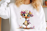 Quirky Spring Birds Clipart, an Illustration by designcity5 (Thumbnail 3 of 5)