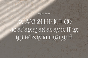 La Obrige Serif Font