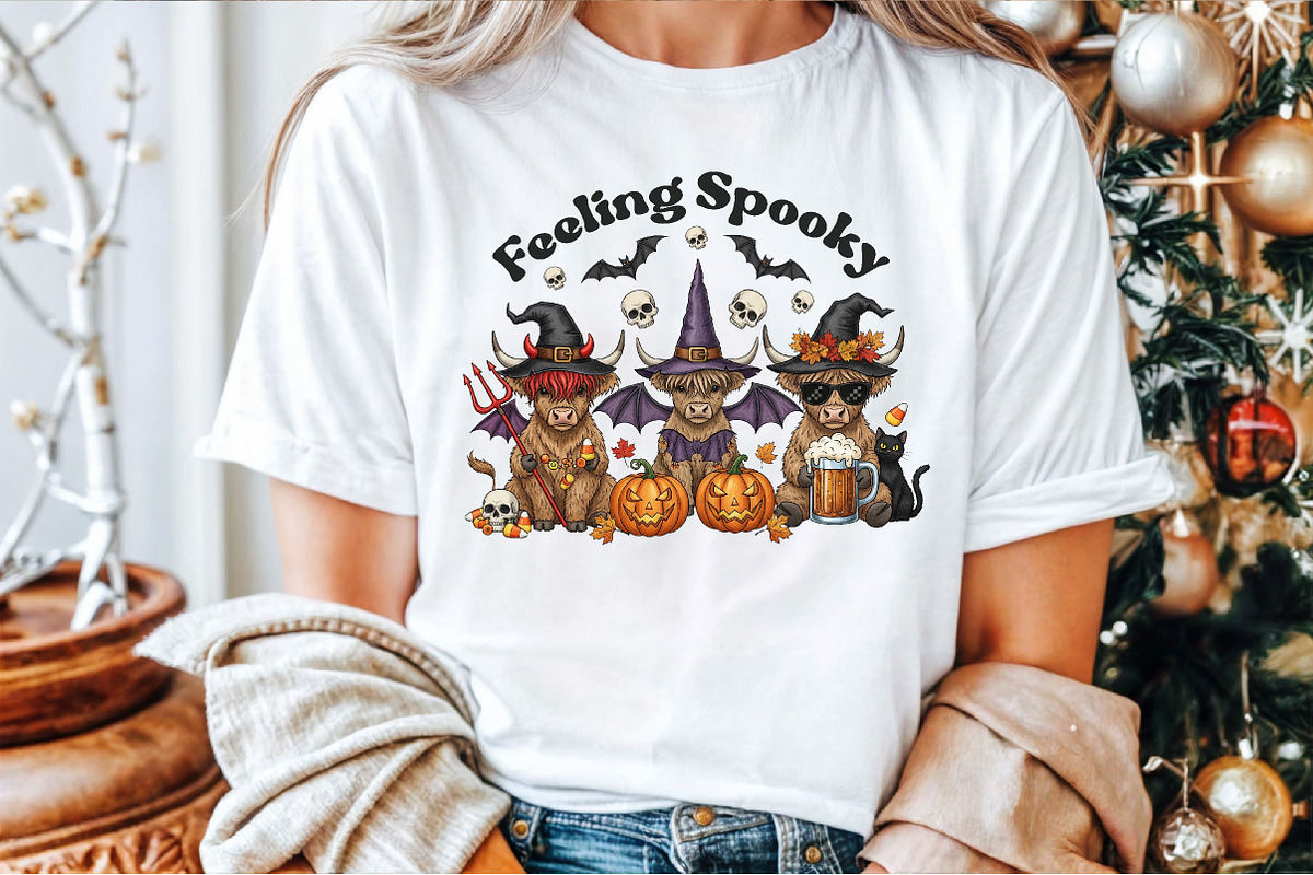 Feeling Spooky Png-Witchy Cows & Pum, an Illustration by Sublimation Artist (Photo 8 of 9)
