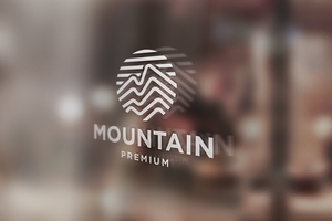 Mountain Logo Icon Design Vector