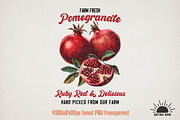 Vintage Fruits Sublimation Bundle, an Object Graphic by GlitterCraft (Thumbnail 13 of 21)