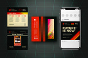 80s Retro Style Social Media Pack, a Flyer Template by The Good Store (Thumbnail 2 of 4)