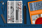 Electronics Illustrations Set, an Education Illustration by Blacklight (Thumbnail 2 of 10)